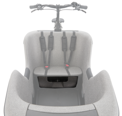 Gazelle Makki Load Opberglade Grijs