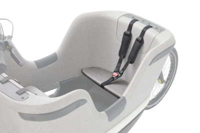 Gazelle Makki Travel Extra Voorbankje Zwart